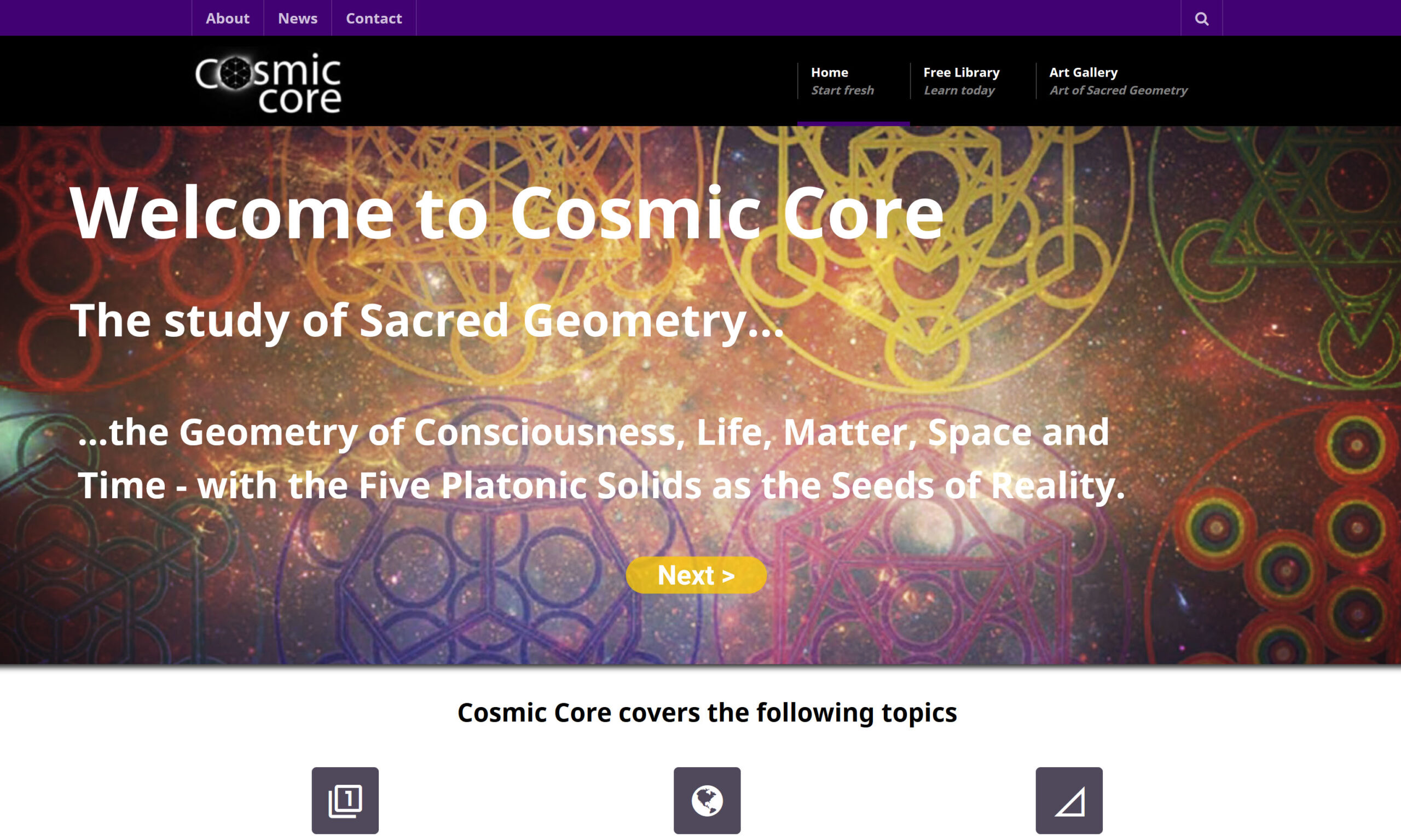 Cosmic Core Screenshot