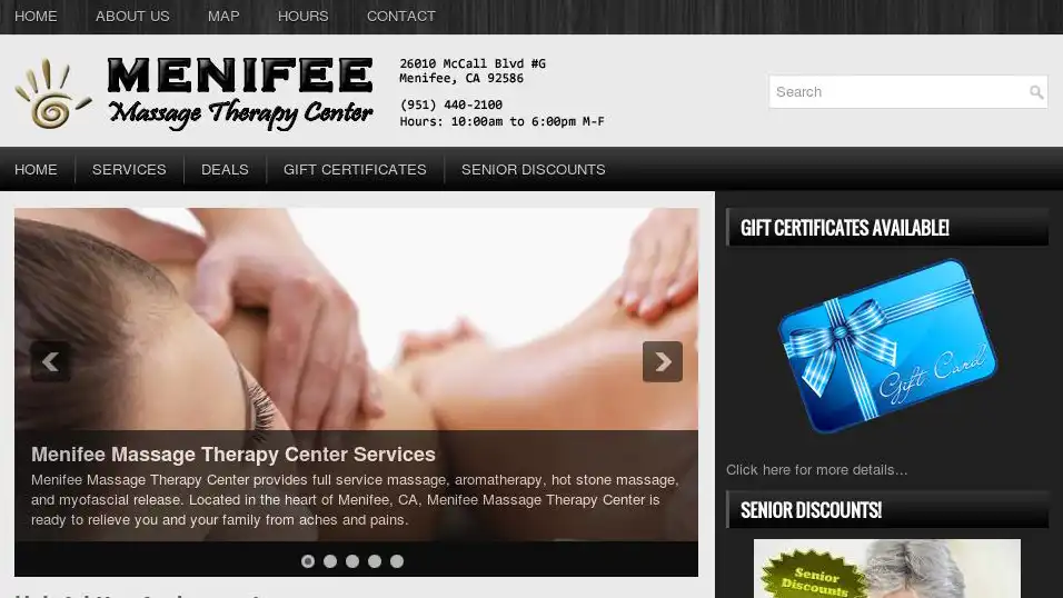 Menifee Massage Therapy